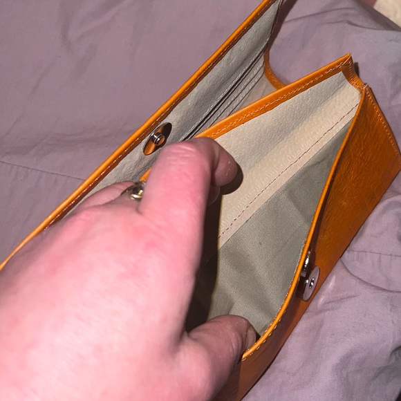 Brand New Imported Leather w/ Stamped Croc Skin Wallet-Handmade in Nicaragua, CA - Picture 5 of 16